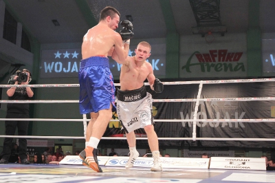 Łukasz Maciec - Almin Kovacevic Gala Wojak Boxing Night Racibórz 2012