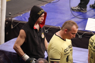 Łukasz Maciec - Almin Kovacevic Gala Wojak Boxing Night Racibórz 2012