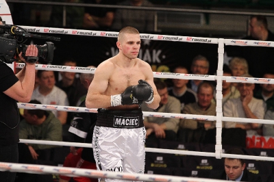 Łukasz Maciec - Almin Kovacevic Gala Wojak Boxing Night Racibórz 2012