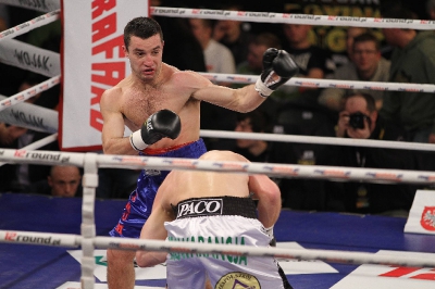 Łukasz Maciec - Almin Kovacevic Gala Wojak Boxing Night Racibórz 2012