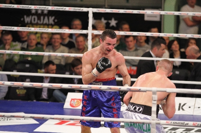 Łukasz Maciec - Almin Kovacevic Gala Wojak Boxing Night Racibórz 2012