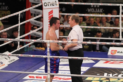 Łukasz Maciec - Almin Kovacevic Gala Wojak Boxing Night Racibórz 2012