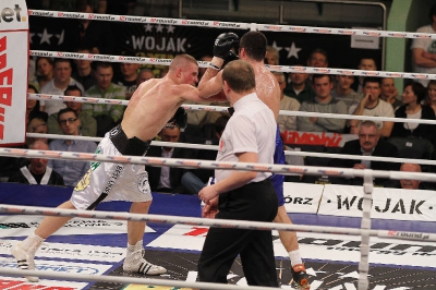 Łukasz Maciec - Almin Kovacevic Gala Wojak Boxing Night Racibórz 2012