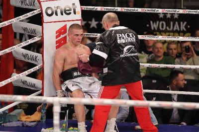 Łukasz Maciec - Almin Kovacevic Gala Wojak Boxing Night Racibórz 2012