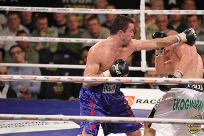 Łukasz Maciec - Almin Kovacevic Gala Wojak Boxing Night Racibórz 2012