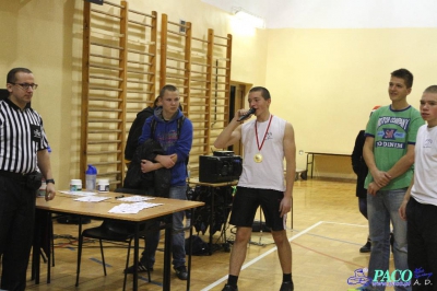 Armwrestling w XIV LO: Mężczyźni prawa ręka +70kg
