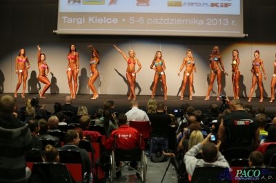 Bikini fitness kobiet - wszechkategoria Puchar Polski 2013