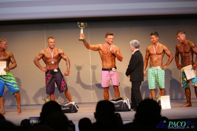 XXXVIII Mistrzostwa Polski w Kulturystyce i Fitness Kielce 2014 - męska sylwetka do 174 cm _45
