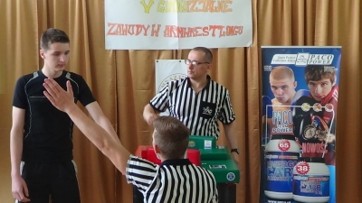 V międzygimnazjalne zawody w siłowaniu na ręce Lublin 13.05.2014_30