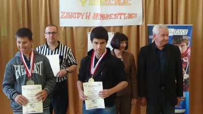 V międzygimnazjalne zawody w siłowaniu na ręce Lublin 13.05.2014_63