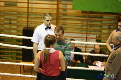 Towarzyski Mecz Bokserski - MKS II LO Chełm vs Klub Sportowy Paco: Natalia Nazar vs Aleksandra Ziółek