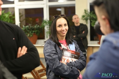 Wieczór autorski Leszka Michalskiego w Klubie Sportowym Paco przy ul. Zana 72