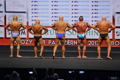 Kulturystyka weteranów powyżej 55 lat - MP Mrozy 2017_18