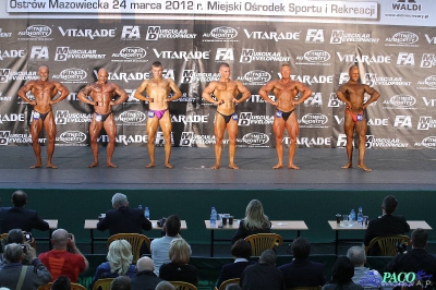 Kulturystyka mężczyzn 80 kg Debiuty 2012