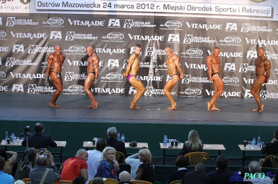 Kulturystyka mężczyzn 80 kg Debiuty 2012