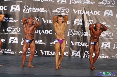 Kulturystyka mężczyzn 80 kg Debiuty 2012