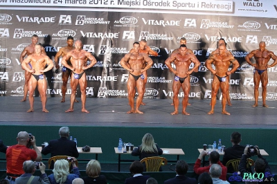 Kulturystyka mężczyzn 90 kg Debiuty 2012