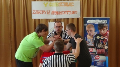V międzygimnazjalne zawody w siłowaniu na ręce Lublin 13.05.2014_16