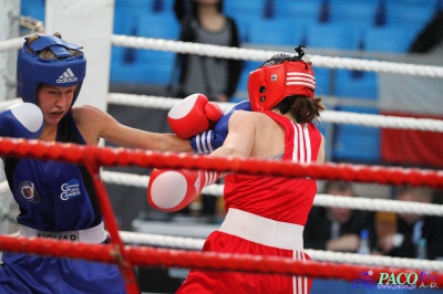 Finał 13. MP seniorek kat 48 kg: Sandra Brodacka - Patrycja Bednarek