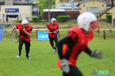 PLFA I: Tytani Lublin - Mustangs Płock 13:12