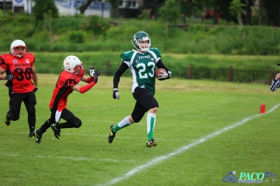 PLFA I: Tytani Lublin - Mustangs Płock 13:12