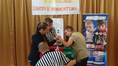 V międzygimnazjalne zawody w siłowaniu na ręce Lublin 13.05.2014_19