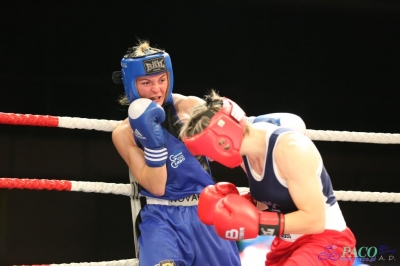 IV GALA SPORTÓW WALKI: Karolina MICHALCZUK (Paco Lublin) - Jadwiga STAŃCZAK (Carbo Gliwice) - Chełm 25.10.14r_17