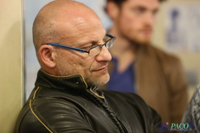 Wieczór autorski Leszka Michalskiego w Klubie Sportowym Paco przy ul. Zana 72