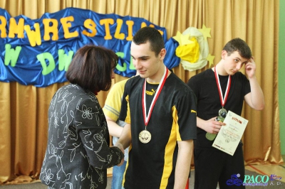 IV Międzygimnazjalny Turniej w siłowaniu na ręce: Kategoria chłopcy open lewa ręka
