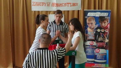 V międzygimnazjalne zawody w siłowaniu na ręce Lublin 13.05.2014_44