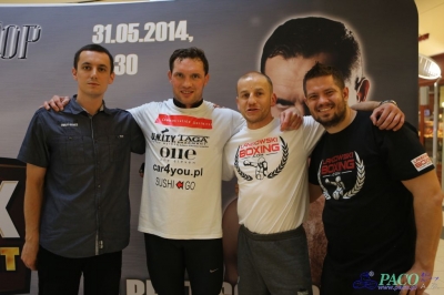 Otwarty trening  przed galą Wojak Boxing Night 29.05.2014 Lublin_62