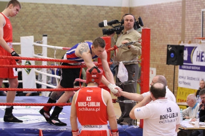 MOL w boksie - Puławy 2012 Mateusz Gątnicki (KS PACO) vs Paweł Szewczyk