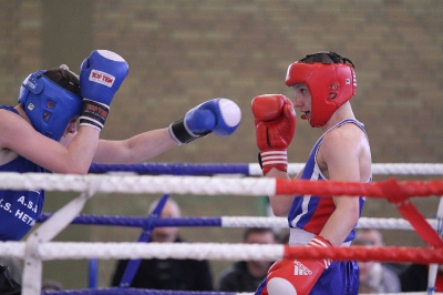 Mistrzostwa Okęgu Lubelskiego w Boksie - Puławy 2012 : Tomasz Kąkol - Karol Rogalski