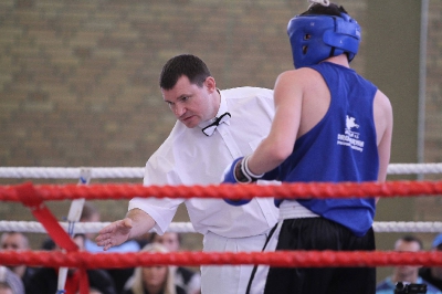 Mistrzostwa Okęgu Lubelskiego w Boksie - Puławy 2012 : Tomasz Kąkol - Karol Rogalski