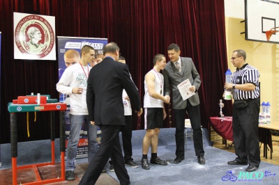Armwrestling w XIV LO: Mężczyźni prawa ręka do 70kg