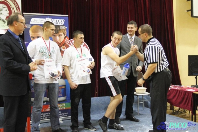 Armwrestling w XIV LO: Mężczyźni prawa ręka do 70kg