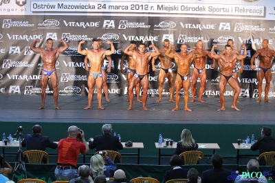 Kulturystyka mężczyzn 90 kg Debiuty 2012