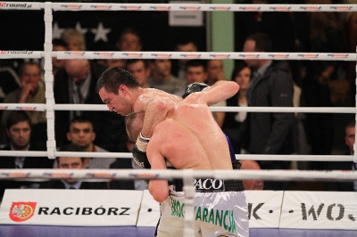 Łukasz Maciec - Almin Kovacevic Gala Wojak Boxing Night Racibórz 2012