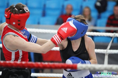 Finał 13. MP seniorek kat 64 kg: Kinga Siwa - Beata Woroniecka