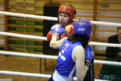 Towarzyski Mecz Bokserski - MKS II LO Chełm vs Klub Sportowy Paco: Natalia Nazar vs Aleksandra Ziółek