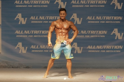 Fitness Plażowe mężczyzn (męska sylwetka) - Puchar Polski w Kulturystyce i Fitness, Mrozy 17-18.10.15_175