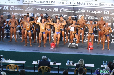 Kulturystyka klasyczna mężczyzn 175 cm Debiuty 2012
