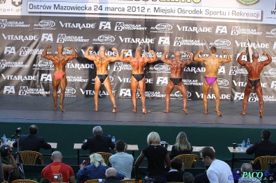 Kulturystyka mężczyzn 80 kg Debiuty 2012