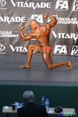 Kulturystyka mężczyzn 80 kg Debiuty 2012
