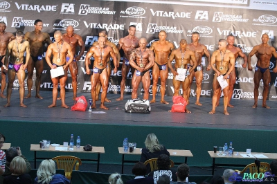 Kulturystyka mężczyzn 80 kg Debiuty 2012