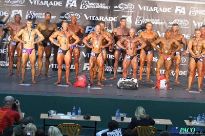Kulturystyka mężczyzn 80 kg Debiuty 2012