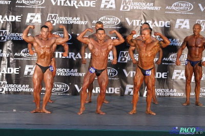 Kulturystyka mężczyzn 90 kg Debiuty 2012