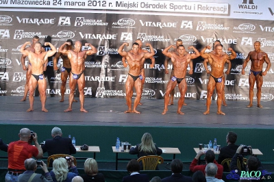 Kulturystyka mężczyzn 90 kg Debiuty 2012
