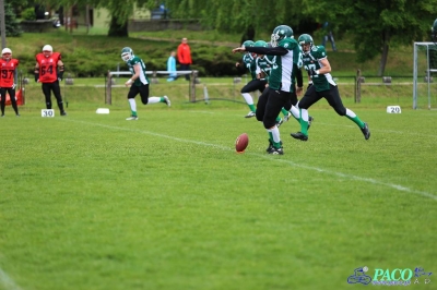 PLFA I: Tytani Lublin - Mustangs Płock 13:12