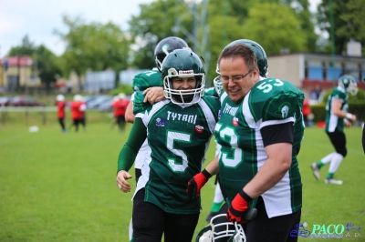 PLFA I: Tytani Lublin - Mustangs Płock 13:12